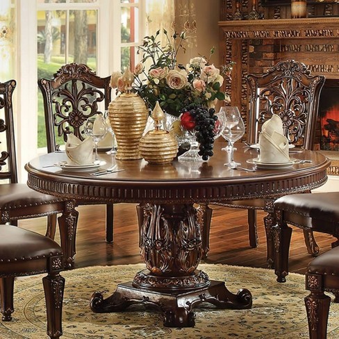 Cherry wood dining room set hot sale