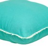 Parkland Collection,Transitional Solid Square Pillow - 4 of 4