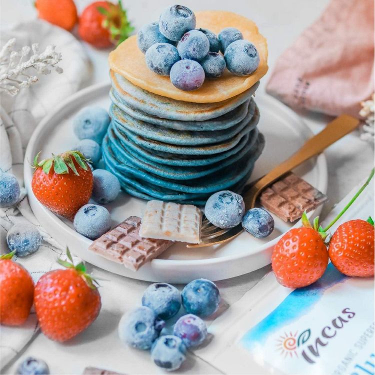 INCAS 100% USDA Organic Blue Spirulina Powder (Phycocyanin Extract), 1 Ounce | 28 Servings, 4 of 4