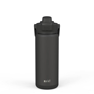Zak Designs 20oz Stainless Steel Double Wall Vacuum Antimicrobial Beacon Bottle - 1 of 4