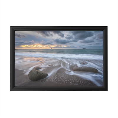Trademark Fine Art - Mathieu Rivrin 'The Song of Water' - Backlit LED Lightbox with Metal Frame - Ready to Hang with Anti-Glare Acrylic Cover