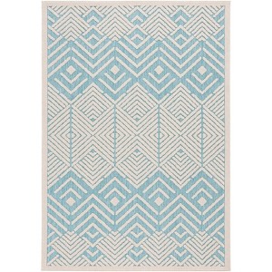 Milos MLO104 Power Loomed Indoor and Outdoor Rug - Safavieh - 1 of 4