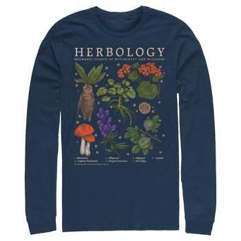 Men's Harry Potter Hogwarts Herbology Long Sleeve Shirt