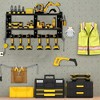 Aghana Digitals Heavy Duty Wall-Mounted Power Tool Organizer for Garage - Holds 7 Drills & Tools, - 3 of 4