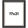 PosterPalooza | Embellished Black Picture Frame - UV Acrylic, Foam Board Backing, Hanging Hardware - 2 of 4