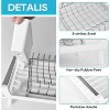 Attop Small Expandable Dish Drying Rack – Compact & Space-Saving – Durable, Rust Resistant & Easy to Clean – Ideal for Kitchens, Apartments & RVs - 2 of 4