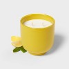 2-Wick Ceramic Jar Candle Yuzu Tonic 13.5oz - Room Essentials™ - 3 of 4