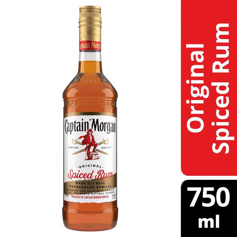 Captain Morgan Original Spiced Rum - 750ml Bottle, 1 of 9