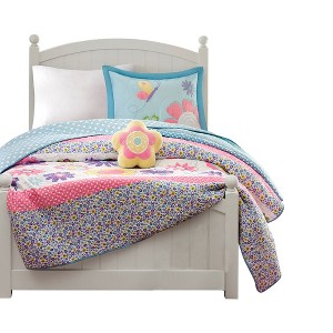Gracie Mills Alara Springtime Reversible Quilt Set with Throw Pillow - 1 of 4