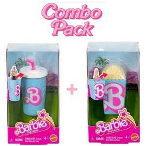 Mattel Barbie The Movie Mini BarbieLand Dolls Popcorn / Soda – Barbie Collection - 1 of 1