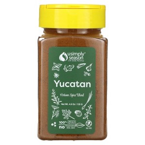 USimplySeason Artisan Spice Blend, Yucatan, 4.8 oz (135 g) - 1 of 2