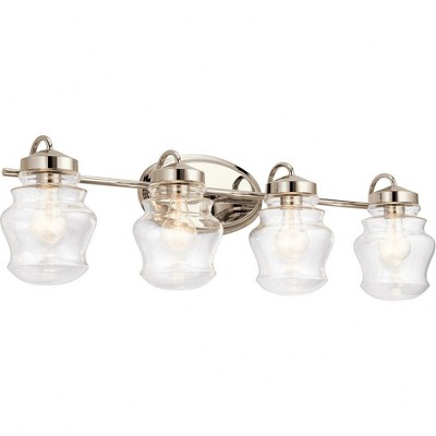 Kichler Lighting Janiel 4 - Light Vanity in  Polished Nickel