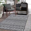 Modern Washable Rug - Non-Slip Kitchen & Bathroom Mat for Laundry, Nursery, Office, Living & Dining Room - Contemporary Carpet - 2 of 4