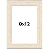 PosterPalooza | 8x12 Wide Barnwood Picture Frame, UV Acrylic, 6 Finishes - Grey, Brown, White, and Black - 2 of 4
