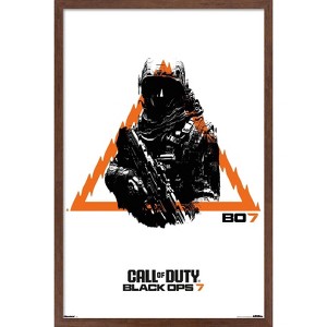 Trends International Call of Duty: Black Ops 7 (2025) - Burnt Orange Operative Framed Wall Poster Prints - 1 of 4