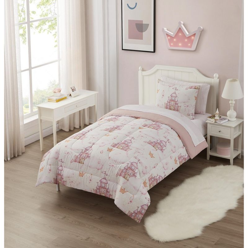 Fairytale Princess Printed Kids Bedding Set includes Sheet Set by Sweet Home Collection™, 1 of 5