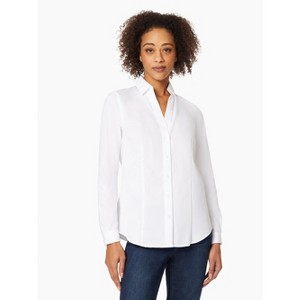 Jones New York Easy-Care Button-Up Shirt - 1 of 3