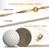 PartyWoo Crepe Paper Streamers White Gold Ivory Sand 6 Rolls 492 ft 1.8 Inch x 82 Ft Roll - 4 of 4