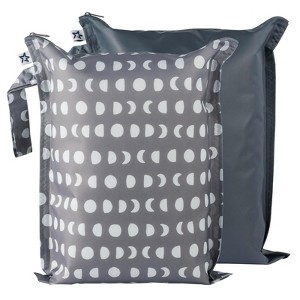Tiny Twinkle Mess-Proof Waterproof Washable Baby/Toddler Wet Bags for Diapers, Swimsuits and Travel - 1 of 3