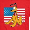 Men's - Disney - Pluto Patriotic USA Flag Short Sleeve Graphic T-Shirt - 2 of 4