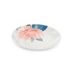 Gibson 12 Piece Fine Ceramic Floral Dinnerware Set in White - 4 of 4