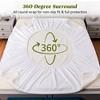 SEVOBAL Mattresses Bamboo Fiber Waterproof Mattress Protector Breathable Mattress, Medium Firmness Mattresses for All Seasons, White, 80"*60"*21" - 3 of 4