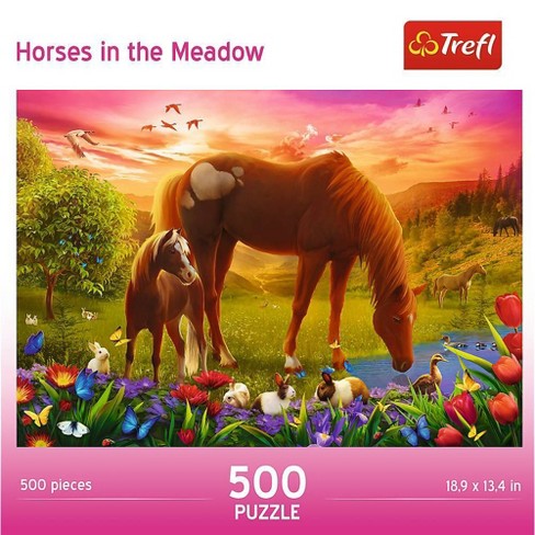 Trefl 1000 Piece Jigsaw Puzzle, Galloping Horses 