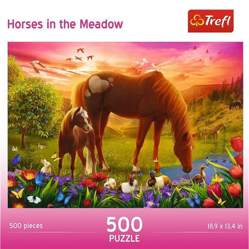 Trefl Family Horses 500pc Puzzle