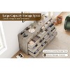 Jojoka Dresser for Bedroom,12 Drawer Dressers & Chests of Drawers, Wood Storage Drawer Dresser with Power Outlet - 4 of 4