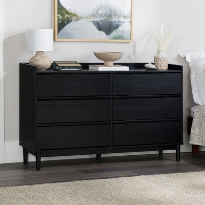 Elko groove 6 drawer double dresser sales