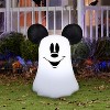 Gemmy Airblown Inflatable Stylized Mickey Ghost Disney , 3.5 ft Tall, Multicolored - 2 of 4