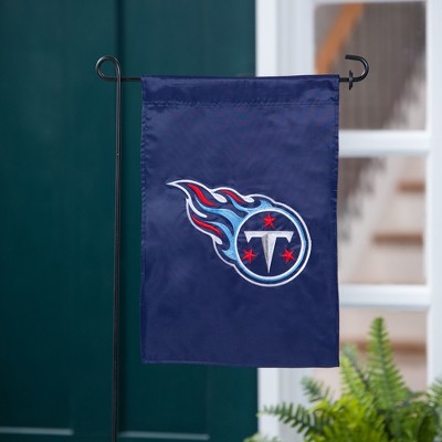 Evergreen NFL Tennessee Titans Garden Applique Flag 12.5 x 18 Inches Indoor Outdoor Decor