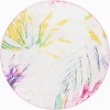 Jill Zarin Caribbean Outdoor Aruba Floral and Botanical Washable Flatweave Woven Area Rug - 2 of 4