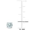 EVERLY JEWELRY | Stud Earrings with Gemstone in Sterling Silver – Multiple Stone Options - 2 of 4