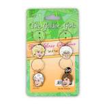 Just Funky Golden Girls Wine Charms, Set of 4