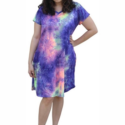 Women's Cancun Tie Dye Dress - HEIMISH USA