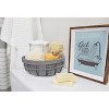 AuldHome Design Round Decorative Wood Baskets, 3pc Set; Colored Round Fruit & Gift Baskets for Home Decor, Holiday and More - 4 of 4