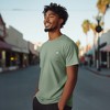 Dalix Mens Lil Cloud Lightweight Jersey Tee - 4 of 4