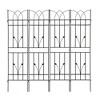 Aghana Digitals 4-Pack 71"x17.7" Rustproof Metal Garden Trellis for Climbing Plants - Sturdy - 4 of 4