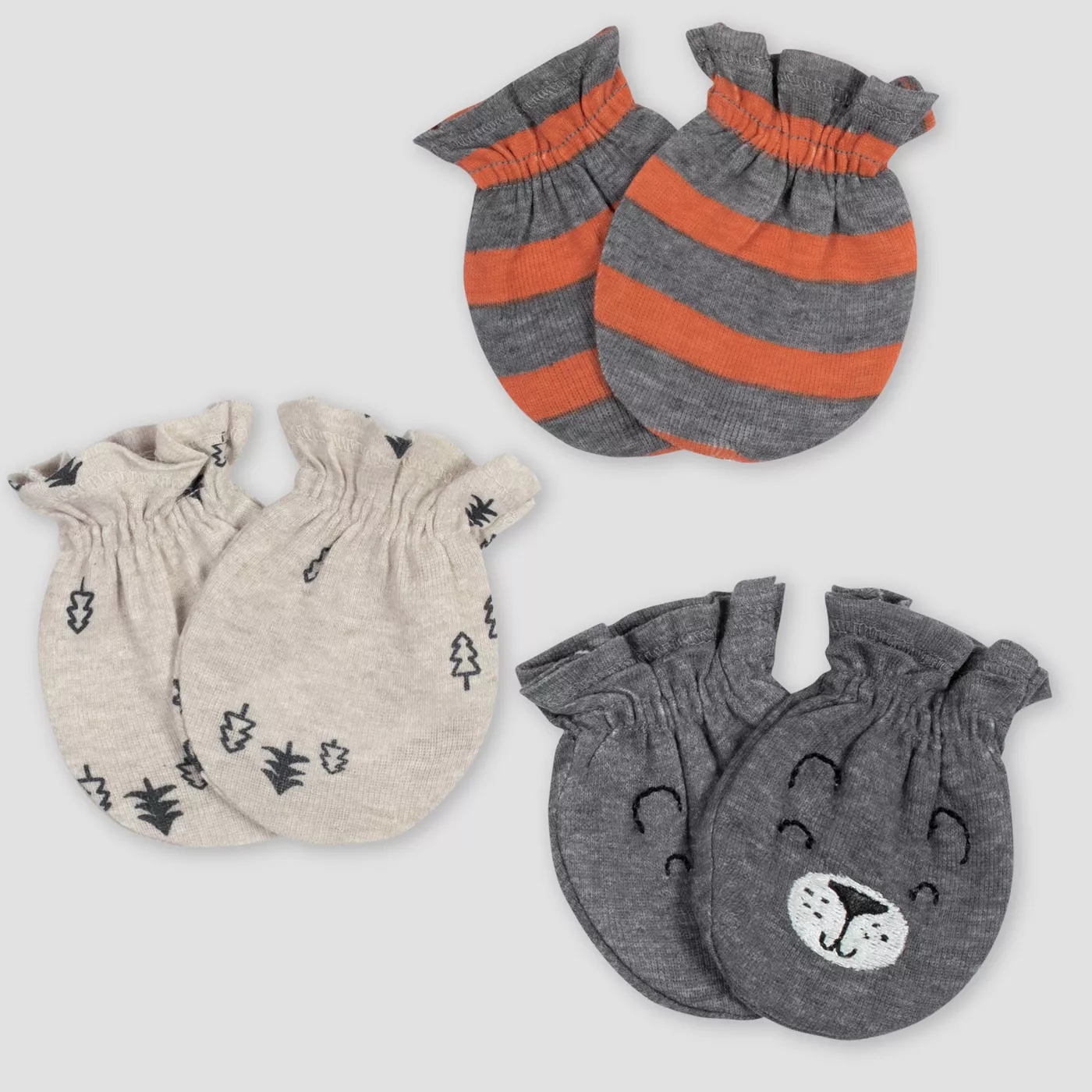 Gerber Baby Boys 3pk Mittens Reviews
