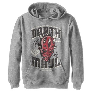 Boy's Star Wars: The Clone Wars Darth Maul The Galaxy's Most Wanted Pull Over Hoodie - 1 of 3