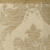 360 Lighting Vintage Chic Floor Lamp 60" Tall Antique White Washed Ivory Brocade Fabric Bell Shade for Living Room Reading Bedroom Office - 2 of 4