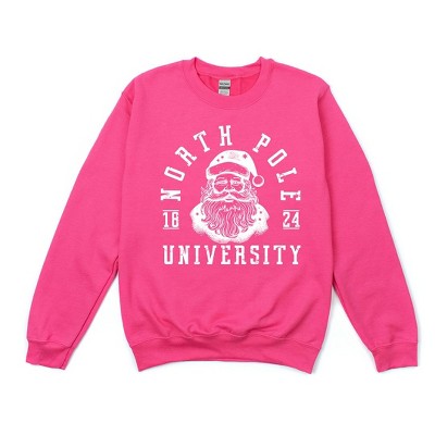 Simply Sage Market Women's Graphic Sweatshirt North Pole Santa 1824