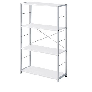 TiramisuBest Industrial 5-Shelf Bookcase - 53" Tall Floor Standing Open Bookshelf for Home Office, Living Room, and Bedroom Storage, Brown - 1 of 4