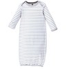 Hudson Baby Infant Boys Cotton Long-Sleeve Gowns 3pk, Whales Anchor, 0-6 Months - 2 of 4