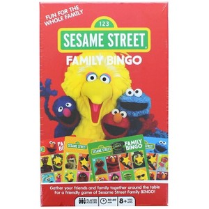 Aquarius Puzzles Sesame Street Family Bingo Game - 1 of 4