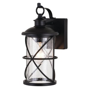 Vaxcel Adams 1 - Light Wall Light in  Black - 1 of 4