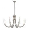 Savoy House Sorrento 8 - Light Chandelier in  Satin Nickel - 2 of 3