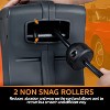 SuperHandy Mountable Retractable Extension Cord Reel - 16AWG x 50' Ft, 3 Grounded Outlets, Max 10A - 3 of 4