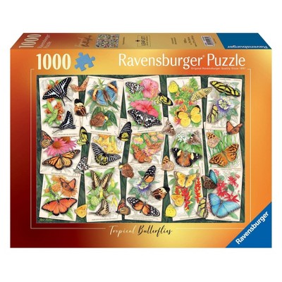 Ravensburger Tropical Butterflies Jigsaw Puzzle - 1000pc
